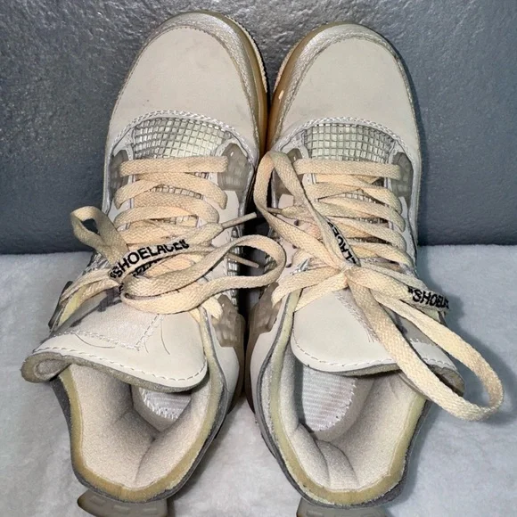 Jordan shoes Jordan 4 Retro Neutral Beige Retro Sneakers - Picture 5 of 17